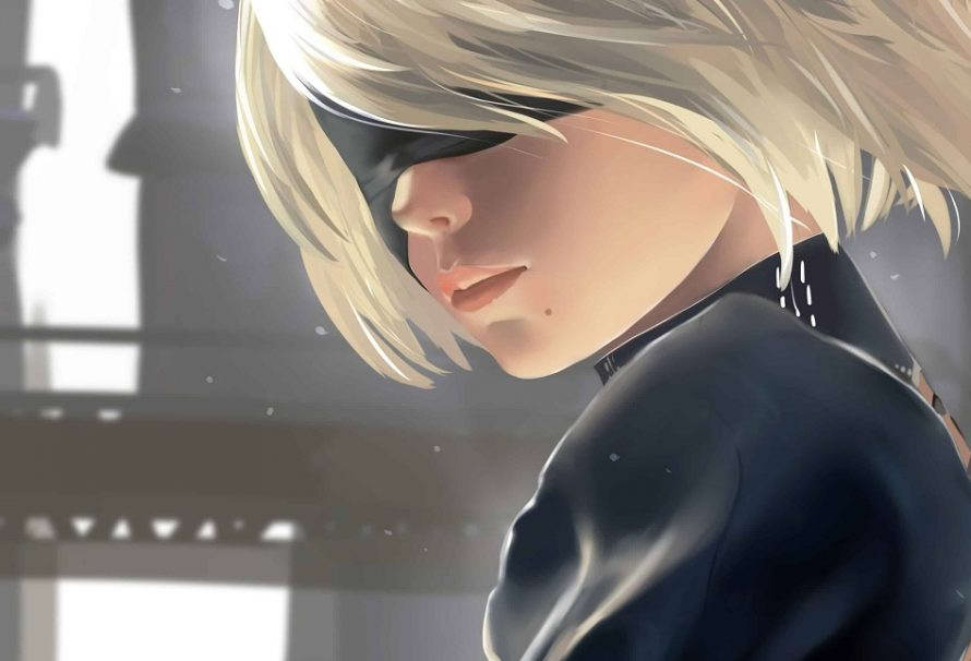 Художник представил статуэтку 2B из Nier: Automata в натуральную величину