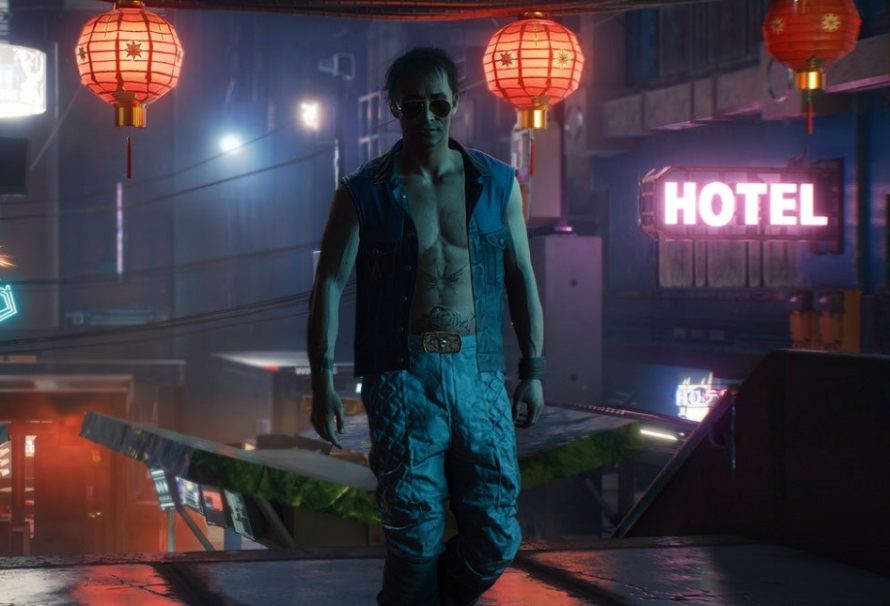 Настоящая вода, охрана, буррито и такси — реклама в Cyberpunk 2077