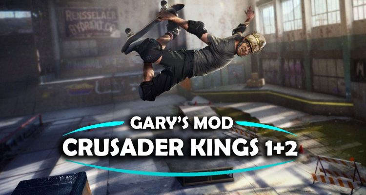 Мод смешал Crusader Kings 3 и Tony Hawk’s Pro Skater