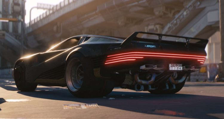 В США проводится акция с возможностью выиграть реальный автомобиль из Cyberpunk 2077