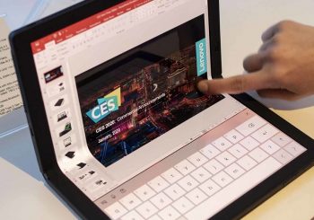 Lenovo представила первый ноутбук с гнущимся экраном за $2500