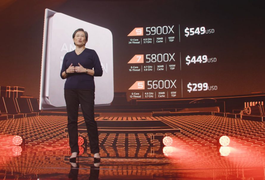 AMD представила процессоры Ryzen 5000