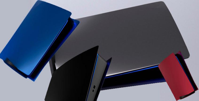 Синяя, серая, красная и чёрная. Sony представила сменные панели для PlayStation 5