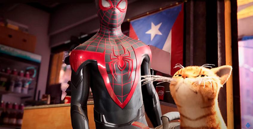 В Spider-Man: Miles Morales будет кот. Все в восторге