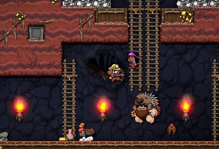 Мультиплеер будет добавлен в Spelunky 2 в декабре