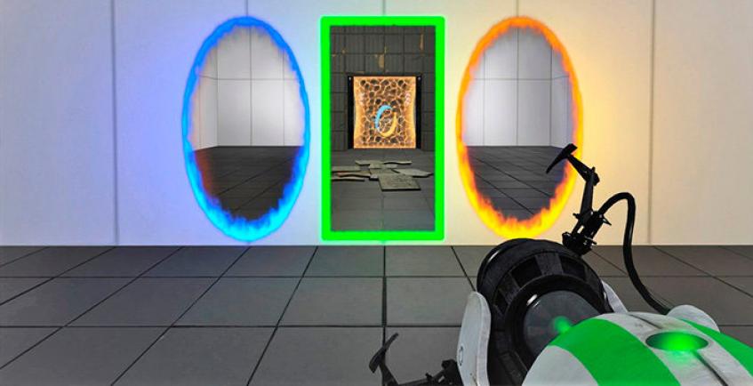 В Portal Reloaded есть четвёртое измерение и третий портал